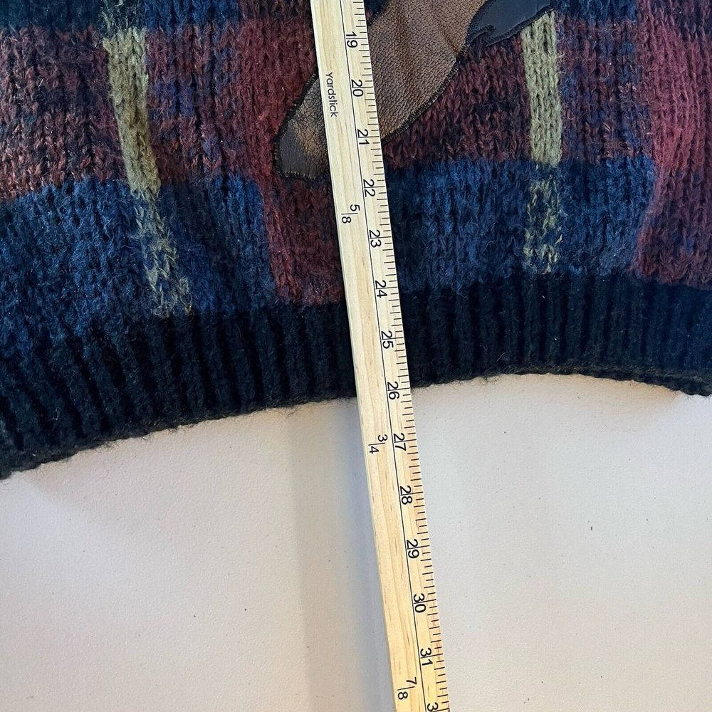 Harley Davidson Leather Eagle Patchwork Acrylic C… - image 7